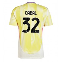 Camisa de Futebol Juventus Juan Cabal #32 Equipamento Secundário 2024-25 Manga Curta